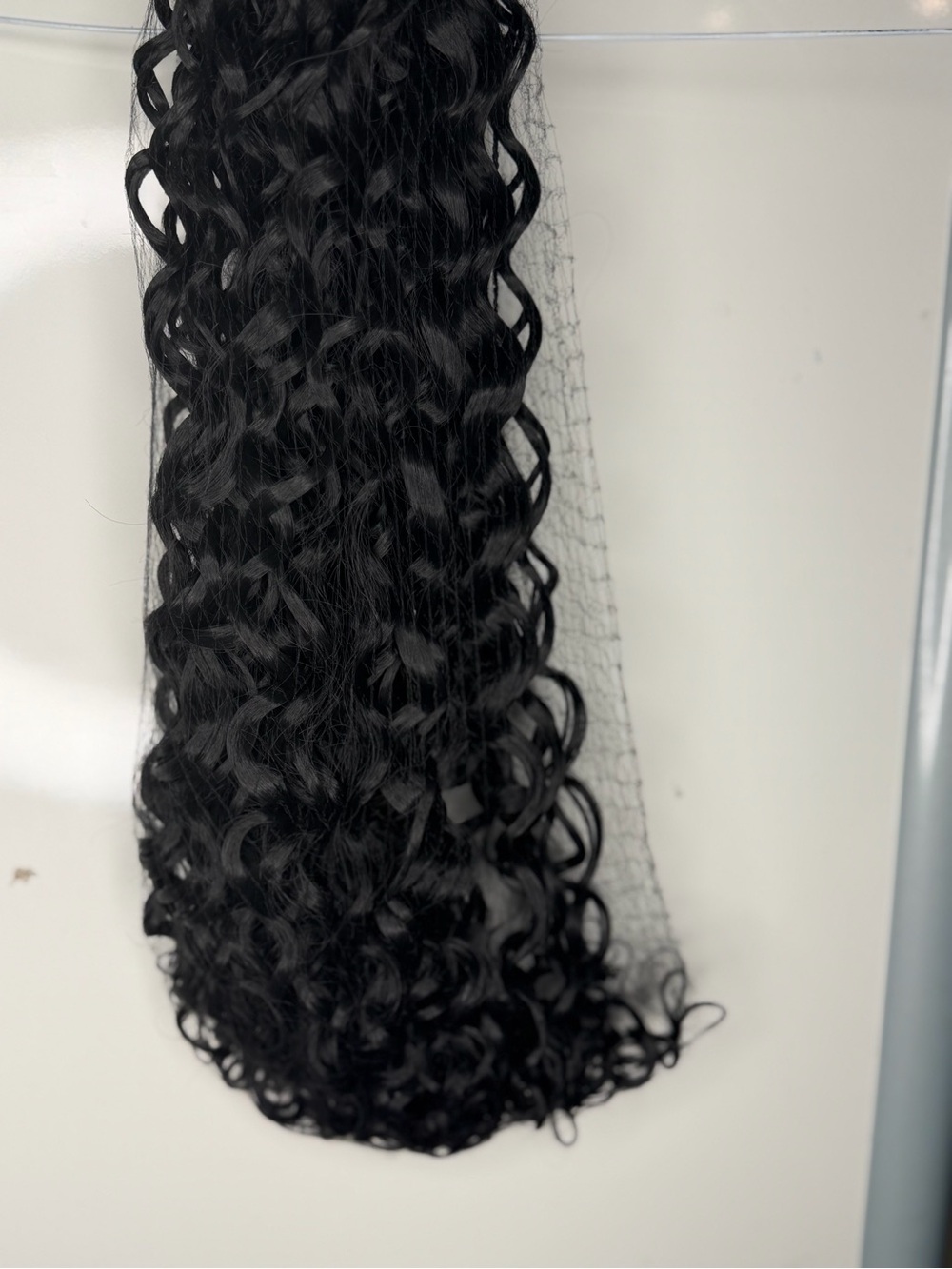 Black Curly Hair Extension Natural-Look Weave Curly